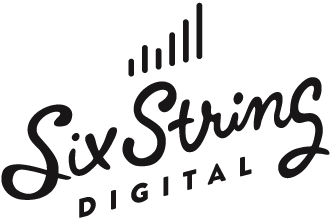 Six String Digital Logo